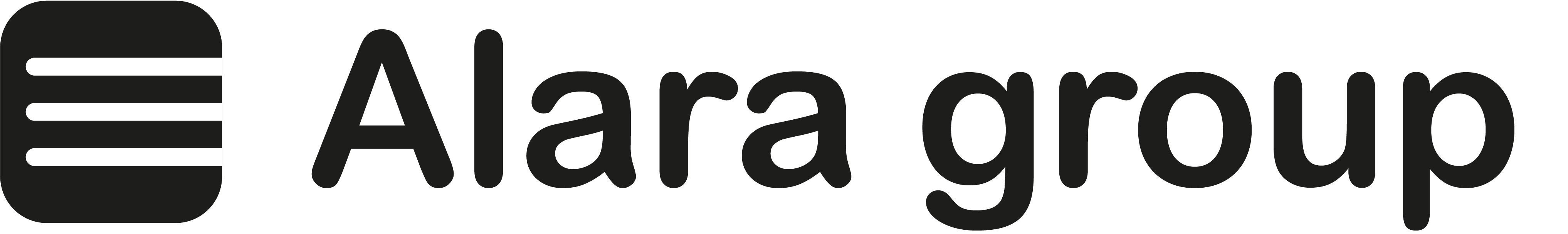 Logo Alara Group noir